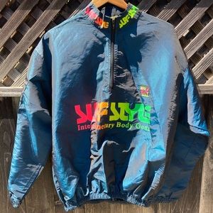 Vintage Surf Style Windbreaker